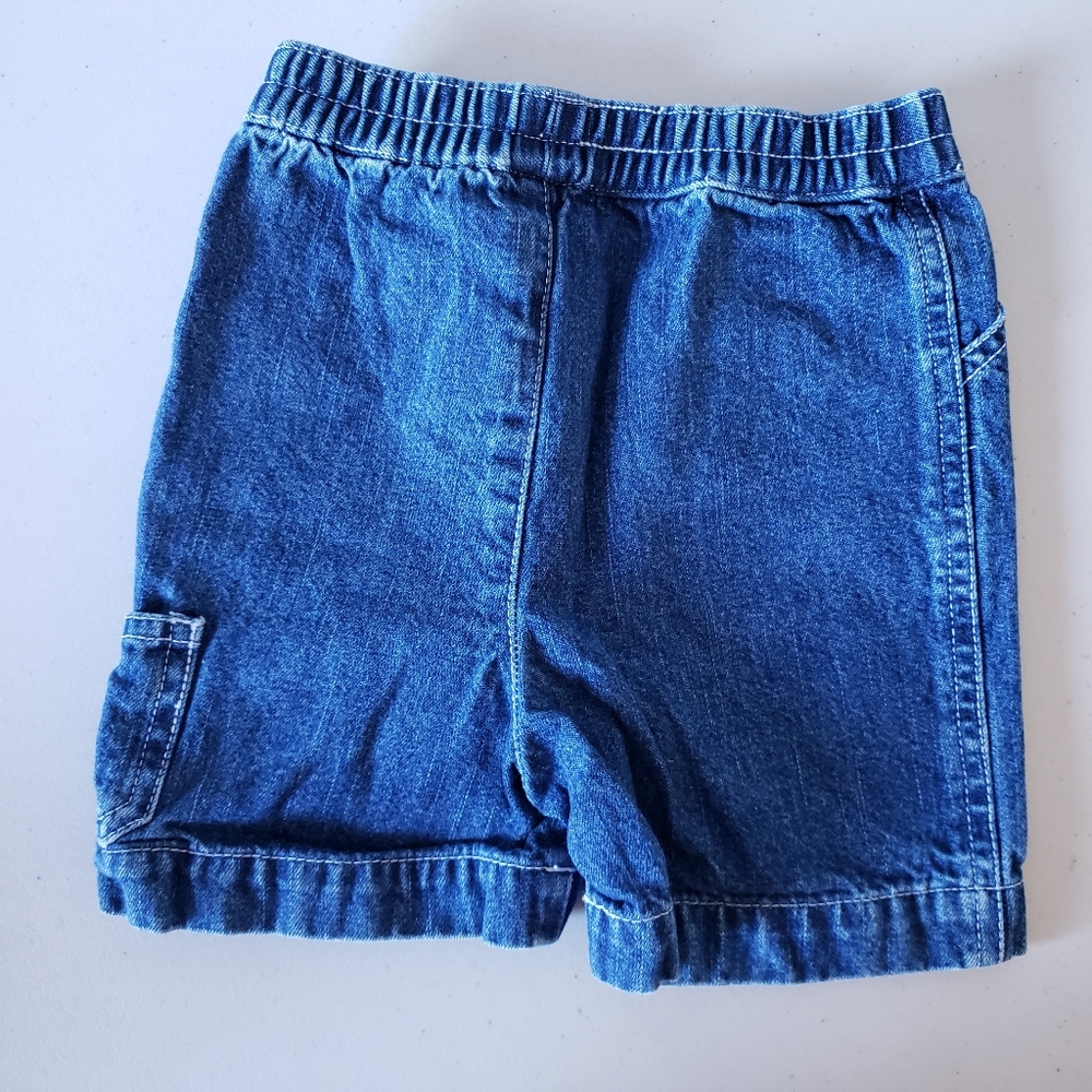 Bundle of 2 baby boy jean shorts - Picture 7 of 8